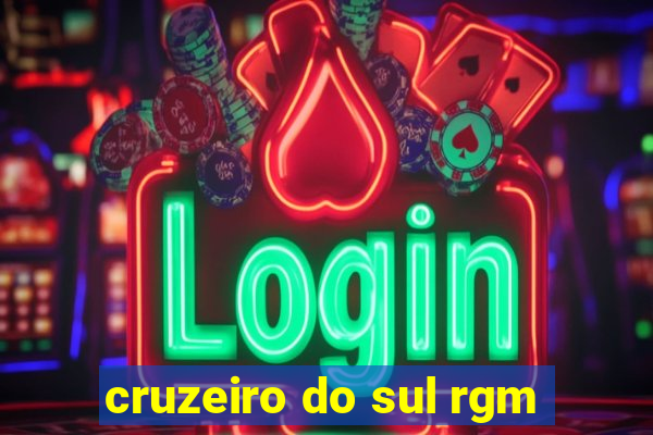 cruzeiro do sul rgm